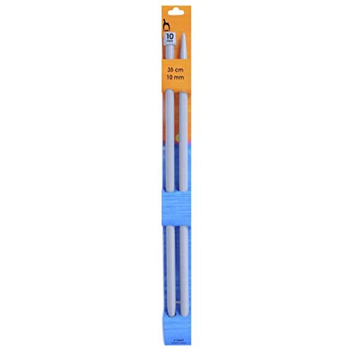 Pony Classic Smooth Light Plastic Knitting Needles