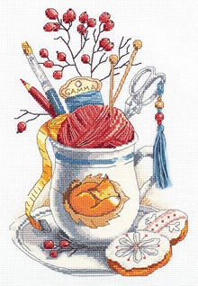 Oakwood Panna Crafter’s Mug Embroidery Kit