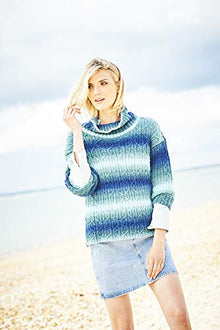 9727 Stylecraft Dream Catcher Ladies Jumper & Cardigan Knitting Pattern