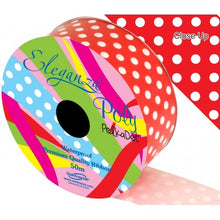 Eleganza Poly Pull Bows Polka Dot 50mm