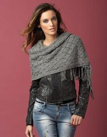 Katia New York Shawl Double Knitting Pattern