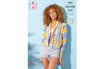 5884 King Cole Cardigan and Top in Tropical Beaches DK (leaflet)