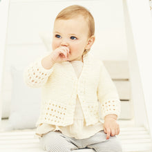 9682 Stylecraft 0-5yrs Babies/Chidren’s Cardigan & Blanket Double Knitting Pattern