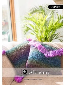 DYP307 Chunky Cushion Knitting Pattern