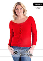 DYP119 Ladies Double Knitting Pattern