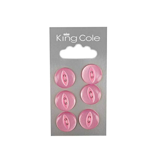 King Cole Fish Eye Buttons - Medium