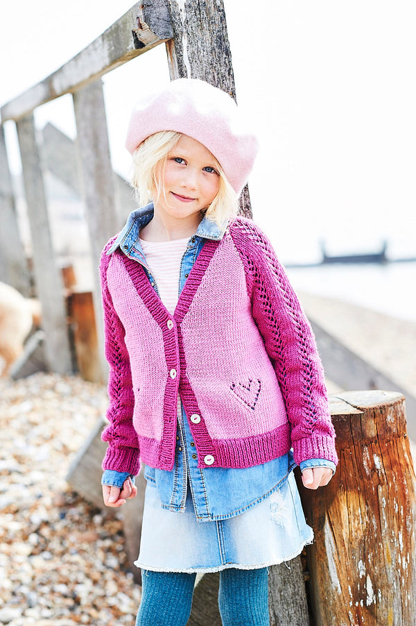 9707 Stylecraft Children’s Cardigan Double Knitting Pattern 2-11 years