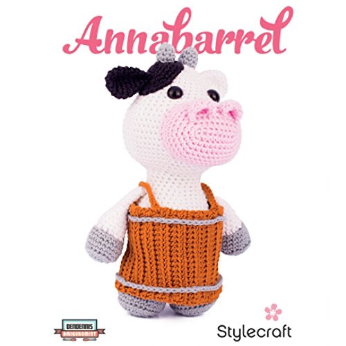 9330 Stylecraft Cow and Barrel Toy Crochet Pattern