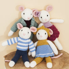 9664 Stylecraft Mice Family DK Crochet Toy Pattern