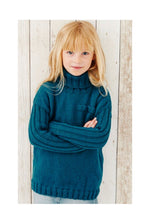 9438 Stylecraft Life Girls Sweater DK Knitting Pattern