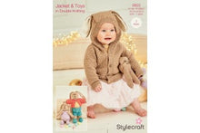 9855 Stylecraft Bunny Toys and Jacket in Bambino DK and Bellissima DK Knitting Pattern