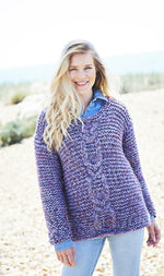 9721 Stylecraft Ladies Super Chunky Jacket & Jumper Knitting Pattern