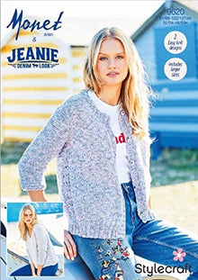 9620 Stylecraft Ladies Aran Jumper & Cardigan Knitting Pattern