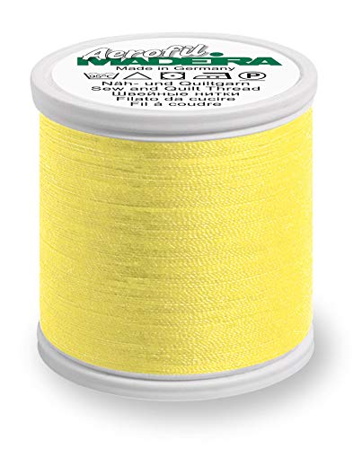 Madeira Aerofil Sewing Thread 100m Spool Yellow shade 8229