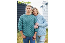 9951 Stylecraft Unisex Sweaters in ReCreate Chunky Knitting Pattern