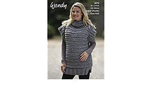 6079 Wendy Ladies Super Chunky Tunic Knitting Pattern