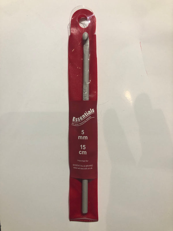 Essentials 5mm Aluminum Crochet Hook