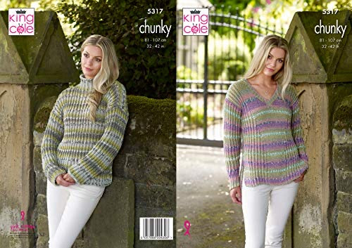 5317 King Cole Ladies Chunky Knitting Pattern