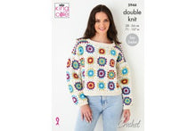 5944 King Cole Jumper and Capped Sleeve Top in Cottonsoft DK  Crochet Pattern (leaflet)