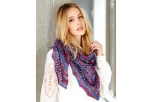 9411 Stylecraft Batik Double Knitting Shawl/Scarf Knitting Pattern