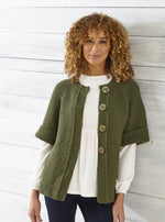 5891 Sweater and Cardigan in Wildwood Chunky Knitting Pattern