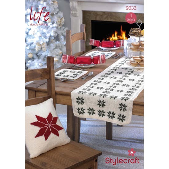 9033 Stylecraft Home Accessories Double Knitting Pattern