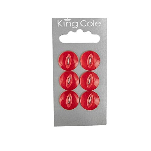 King Cole Fish Eye Buttons - Medium