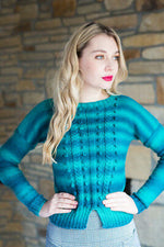 DYP335 Ladies Double Knitting Jumper Knitting Pattern