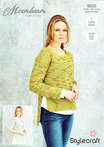 9628 Stylecraft Ladies Crochet Cardigan & Jumper Double Knitting Pattern