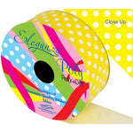 Eleganza Poly Pull Bows Polka Dot 50mm