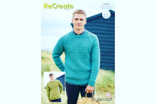 9949 Stylecraft Mens Sweaters in ReCreate Chunky Knitting Pattern