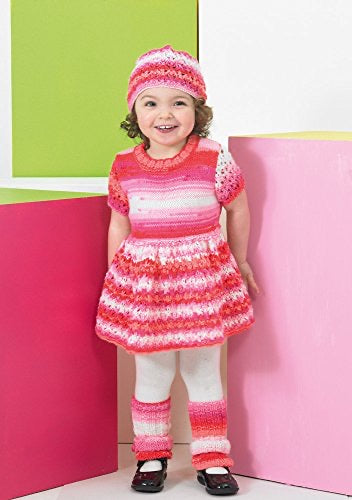 8742 Stylecraft Children’s Tunic, Hat & Leg Warner’s Double Knitting Pa