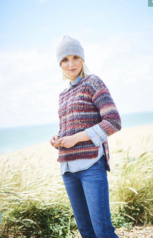 9717 Stylecraft Ladies Chunky Cardigan & Jumper Knitting Pattern