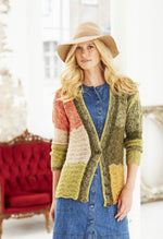 9483 Stylecraft Batik DK Cardigan and Cowl Sweater Knitting Pattern