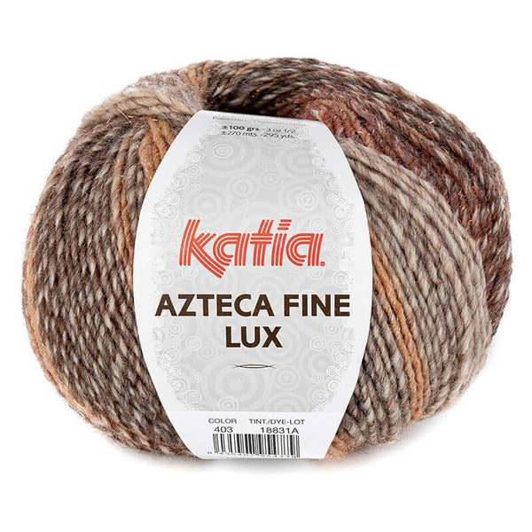 Katia Sparkle effect yarn Azteca Fine Lux Double Knitting Yarn