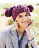 9733 Stylecraft Super Chunky Ladies Hat Knitting Pattern