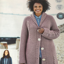 9701 Stylecraft Ladies Coat & Cardigan Belissima Chunky Knitting Pattern