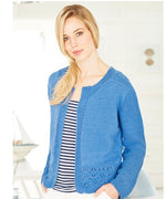 9374 Stylecraft Ladies Classique Cotton Double Knitting Cardigan Pattern