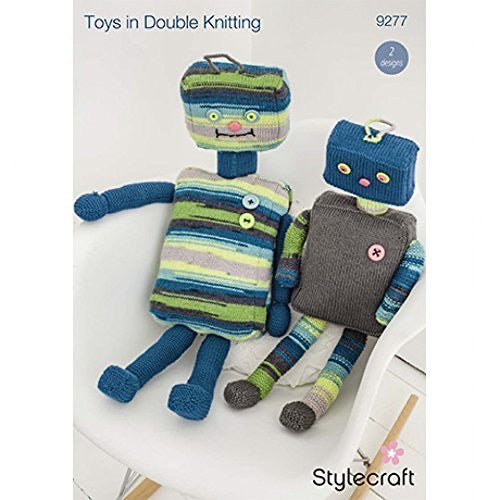 9277 Stylecraft Robot Toy Double Knitting Pattern