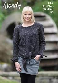 6082 Wendy Ladies Double Knitting Pattern