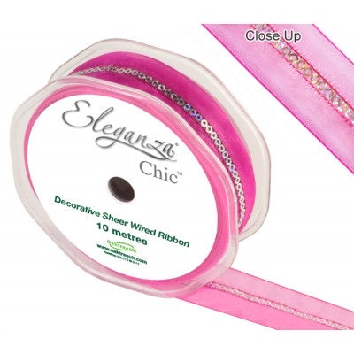 Oakwood Archer Eleganza Chic Ribbon  25mm sold by the metre