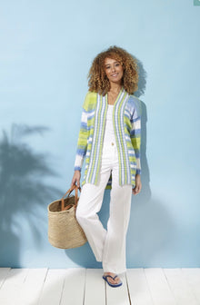 5885 King Cole Jacket and Sweater in Tropical Beaches DK (leaflet)