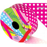 Eleganza Poly Pull Bows Polka Dot 50mm