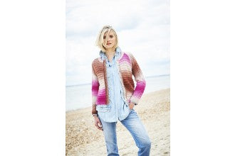 9728 Stylecraft Dream Catcher Ladies Jumper & Cardigan Double Knitting Pattern