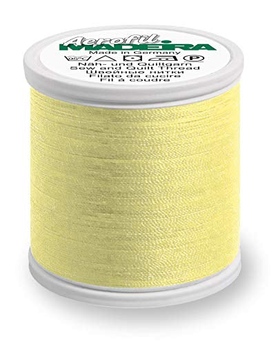 Madeira Aerofil Plain Sewing/Machine Thread Yellow Shade 8660