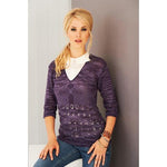 8833 Stylecraft Ladies Lace -4ply Tank & Sweater Knitting Pattern