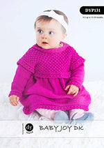 DYP131 Baby Girls/Children’s Dress Double Knitting Pattern