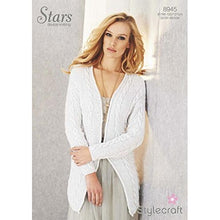 8945 Stylecraft Ladies Double Knitting Cardigan Pattern