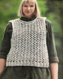 6077 Wendy Ladies Tunic and Cowl Super Chunky Knitting Pattern